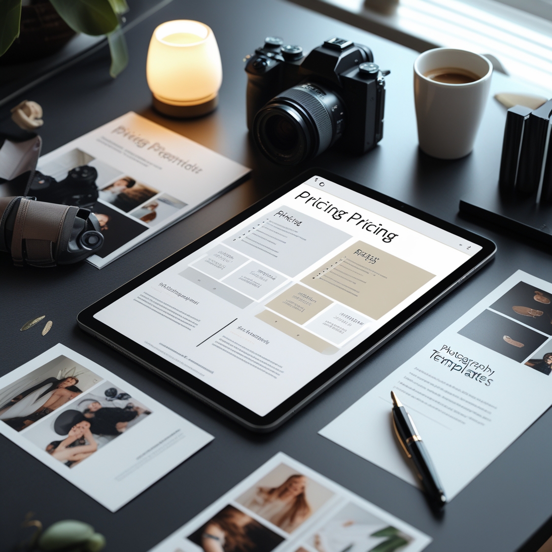 Photography Business Pricing Templates
