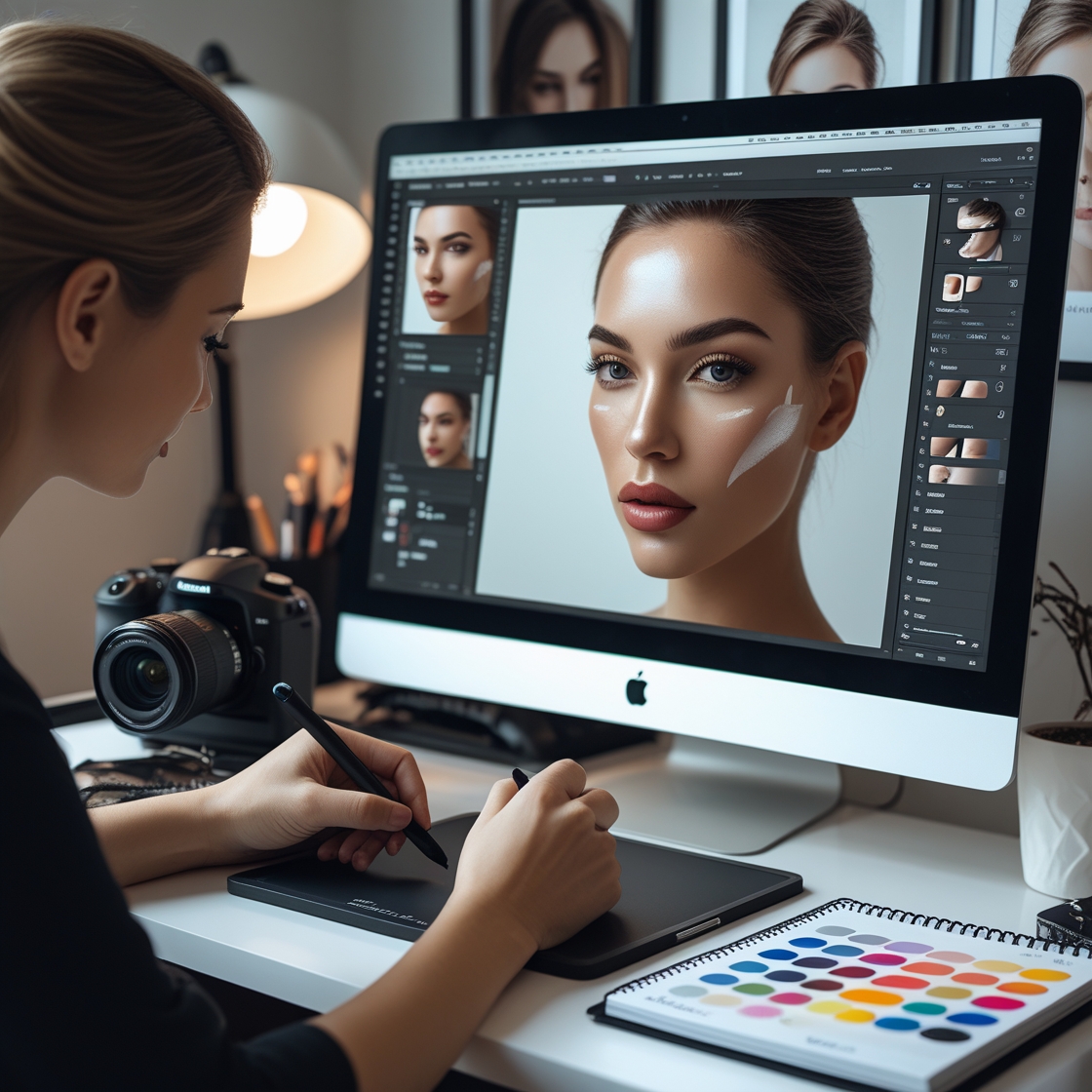 Skin Retouching Photoshop Actions Pack - Image 3