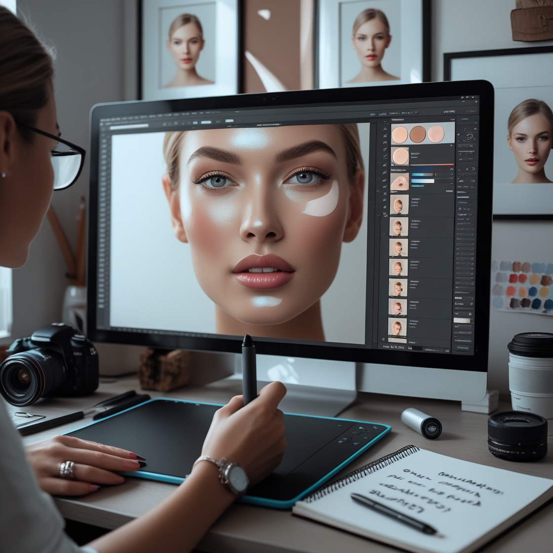 Skin Retouching Photoshop Actions Pack - Image 2