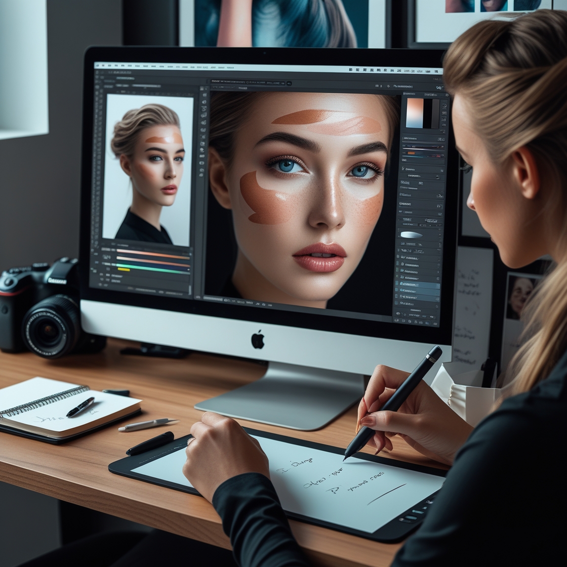 Skin Retouching Photoshop Actions Pack